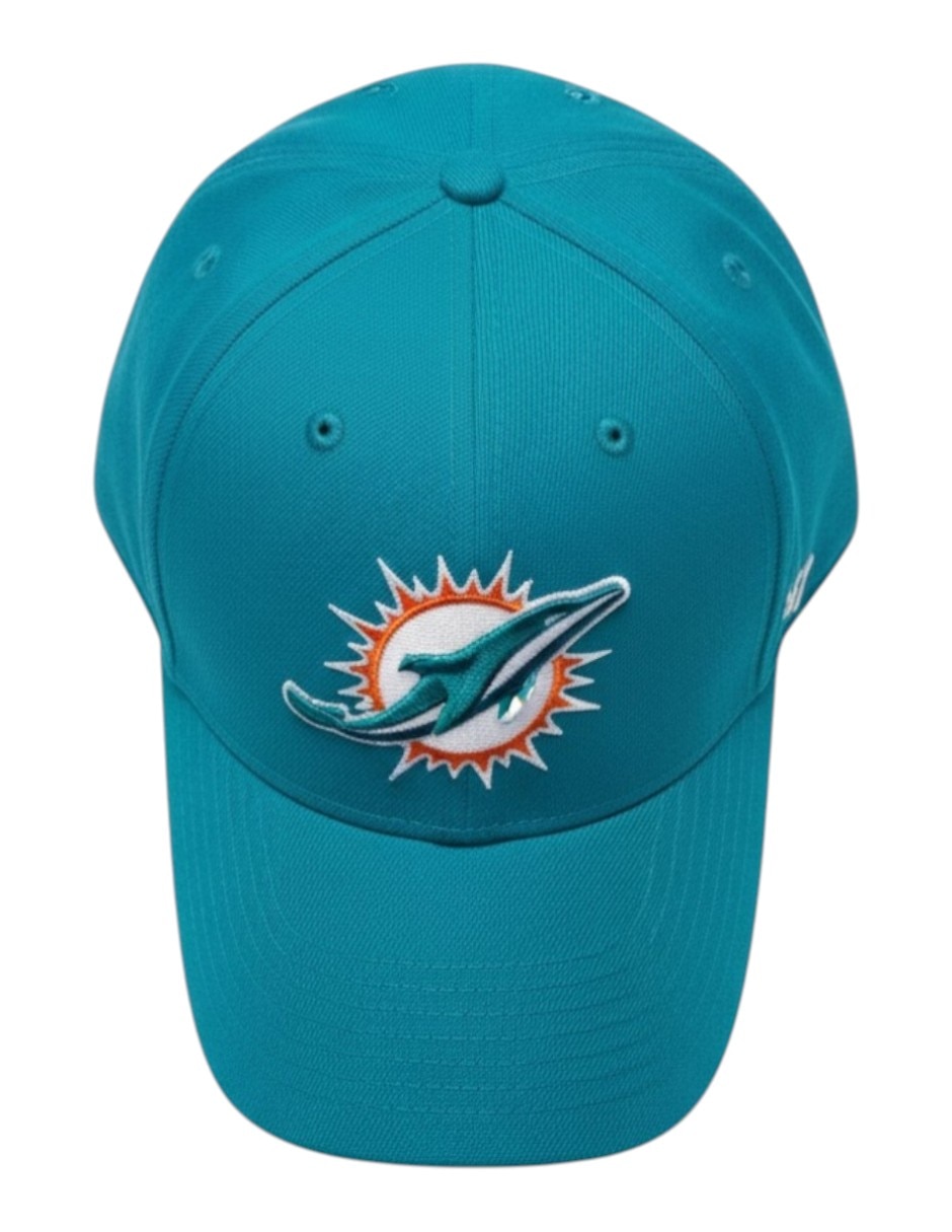 Gorra visera curva velcro casual NFL MVP Dolphins Miami unisex 3