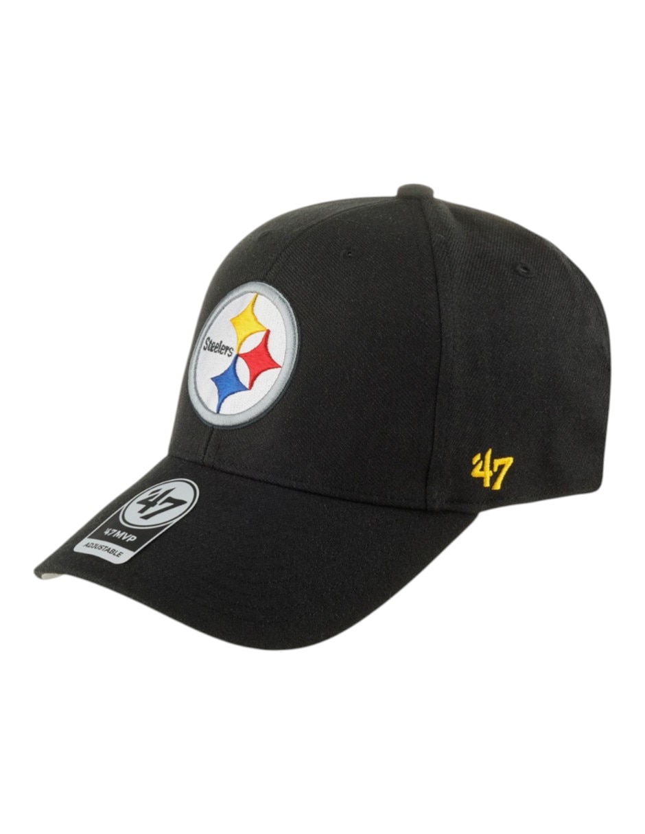 Gorra visera curva velcro casual NFL MVP Pittsburgh Steelers unisex