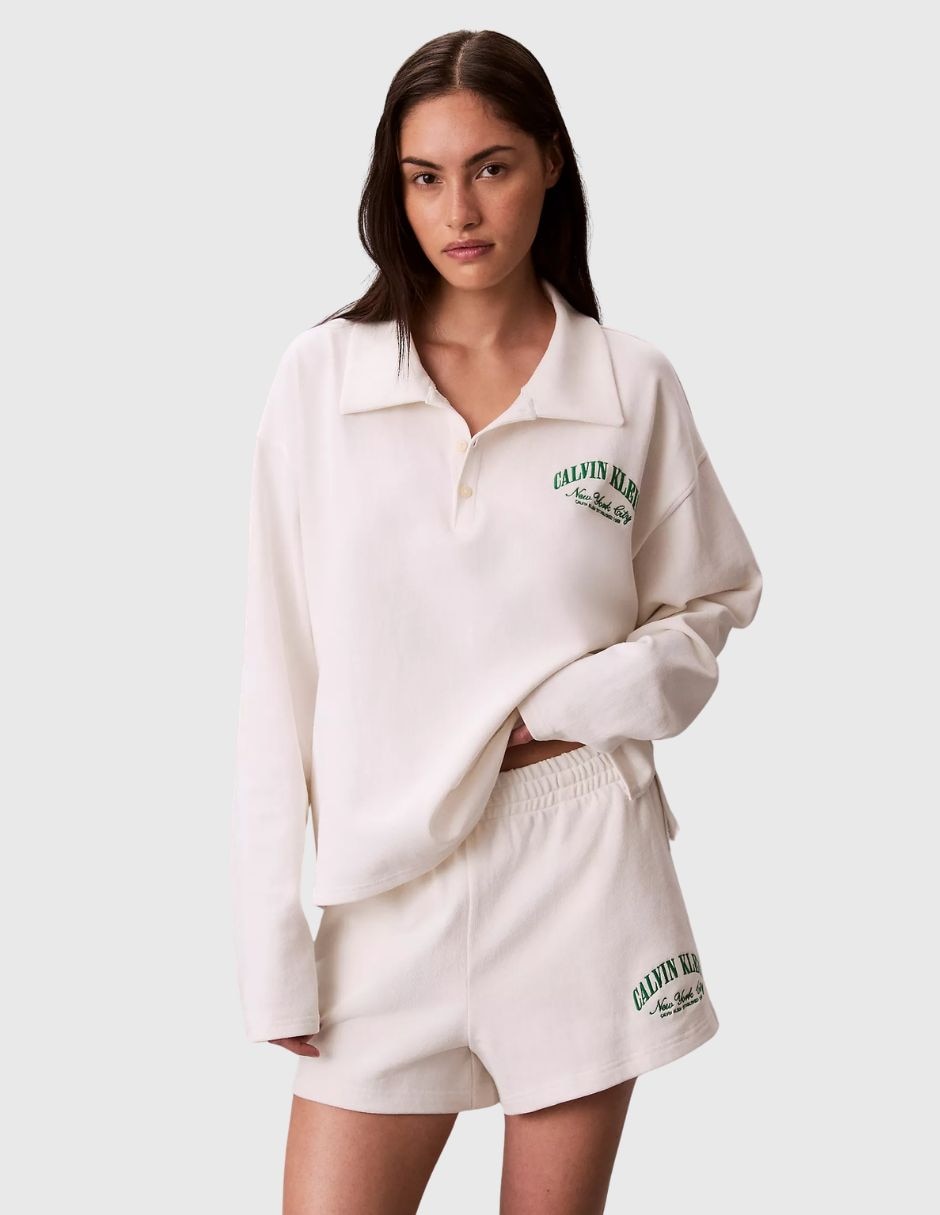 Short pijama Calvin Klein de algodón para mujer