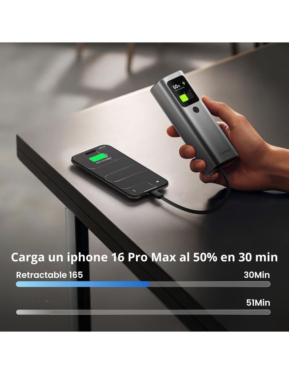 Batería portátil 20000 mAh E4 6