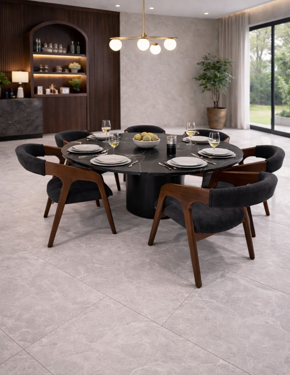 Comedor comedor para 6 personas de mármol 9