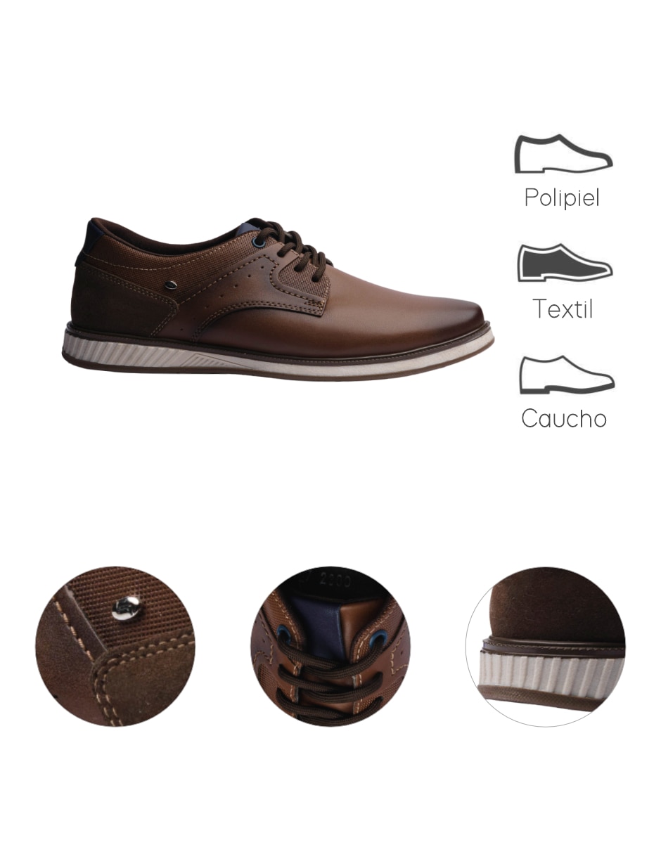 Zapato derby Lob para hombre