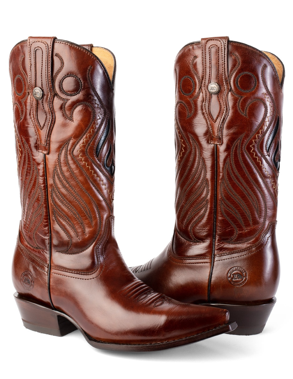 Bota Siete Leguas Vaquera de piel para hombre