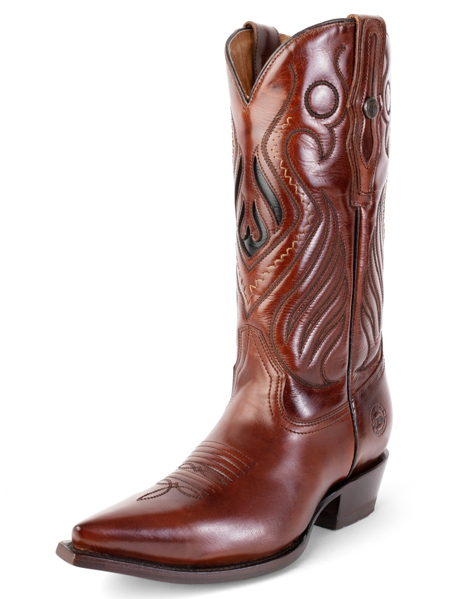 Bota Siete Leguas Vaquera de piel para hombre