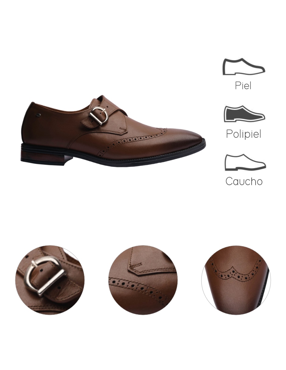 Zapato monk Lob para hombre
