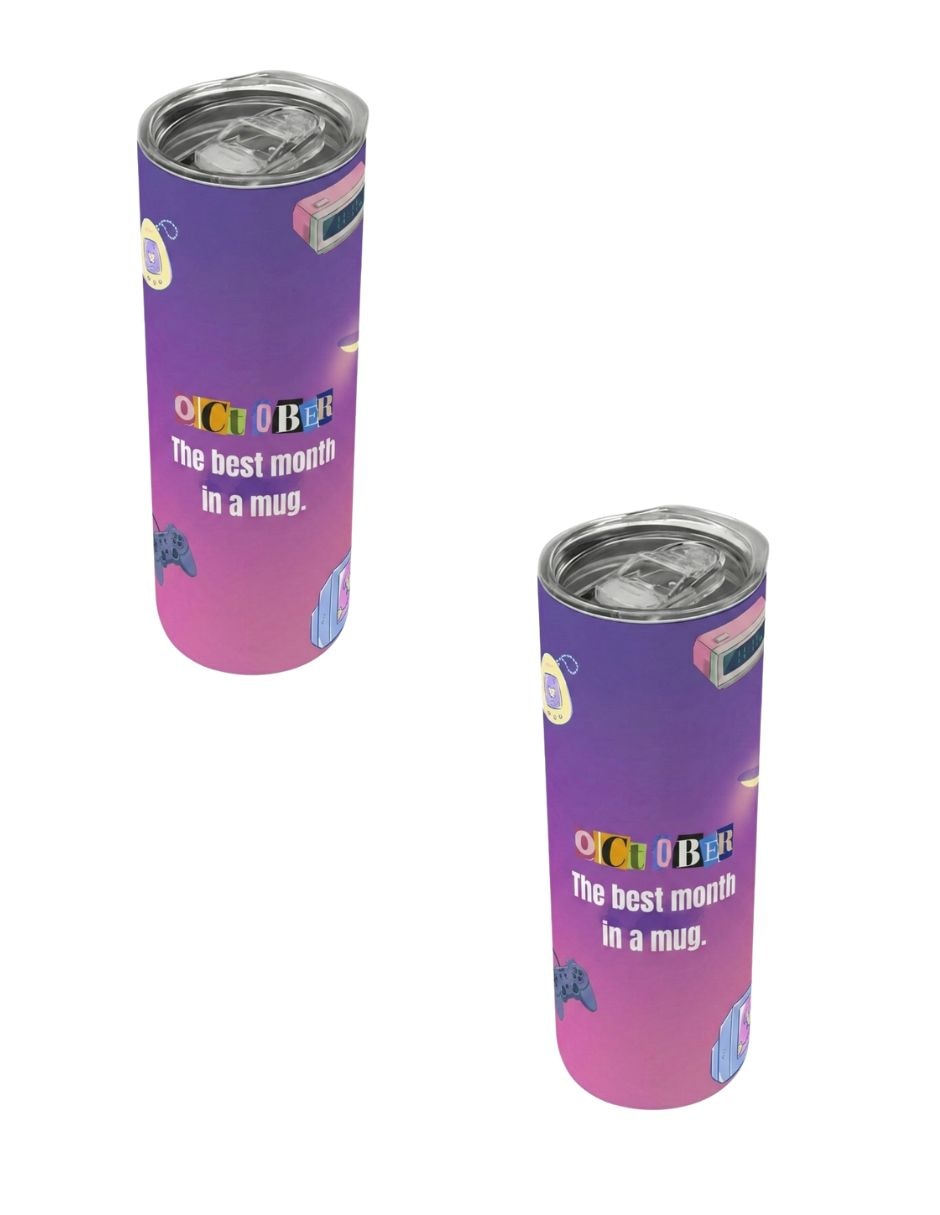 Set termo Tink de acero inoxidable con tapa a presión