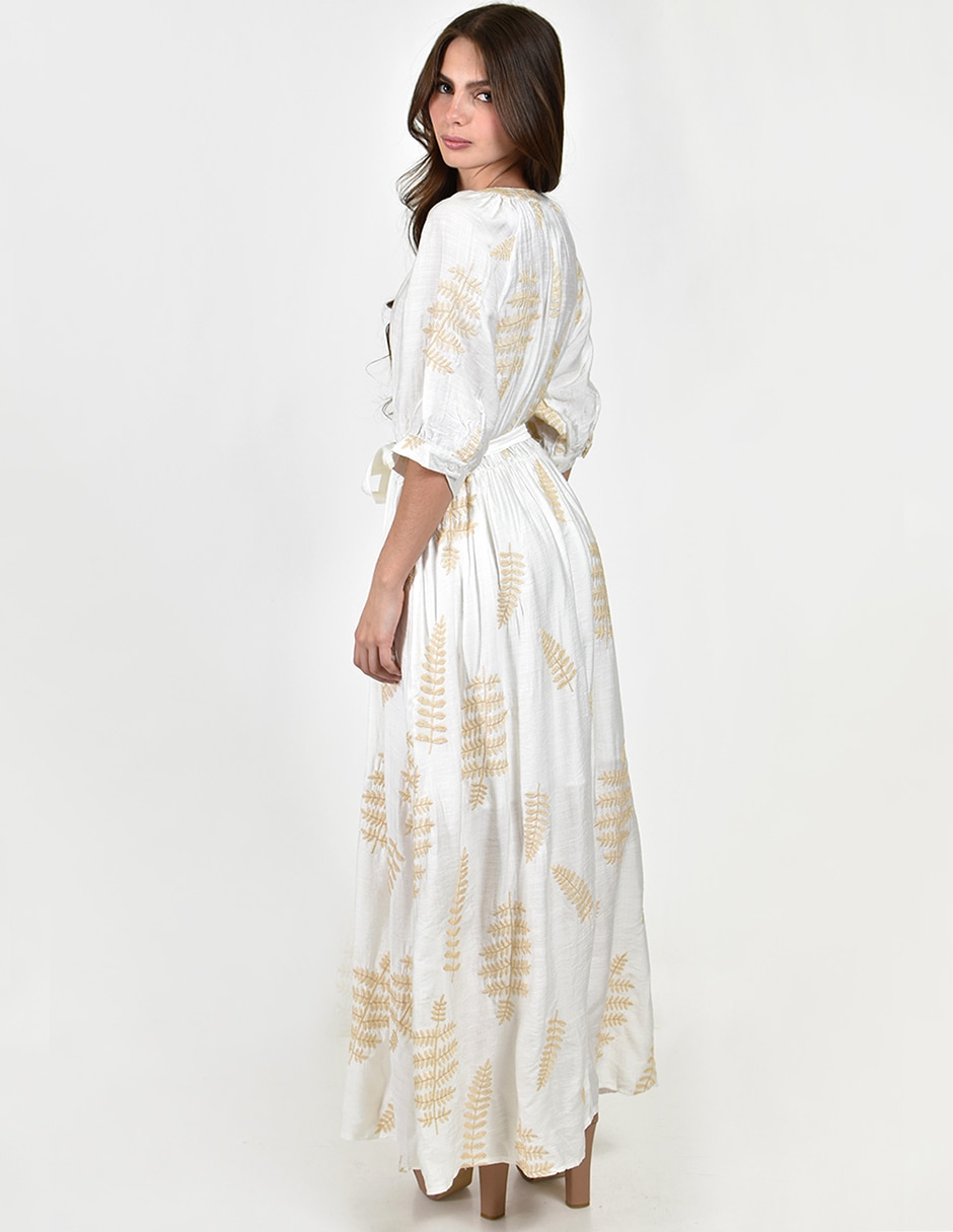 Vestido largo casual para mujer 3