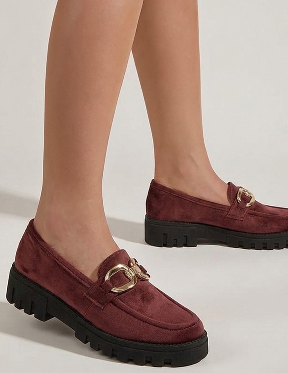 Zapato A temporal de Sintético para mujer 4