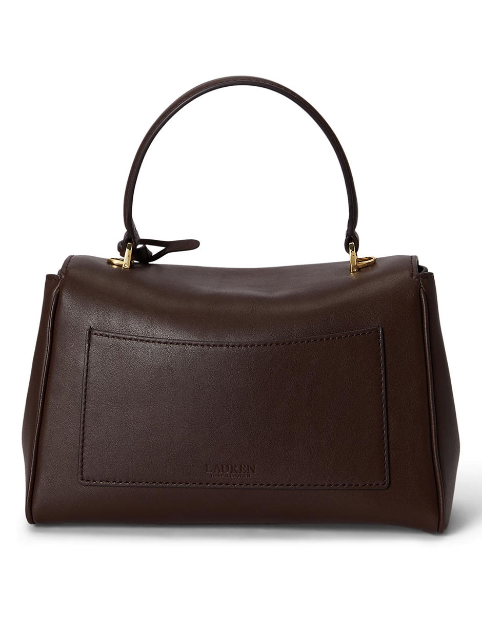 Bolsa satchel de piel para mujer 3