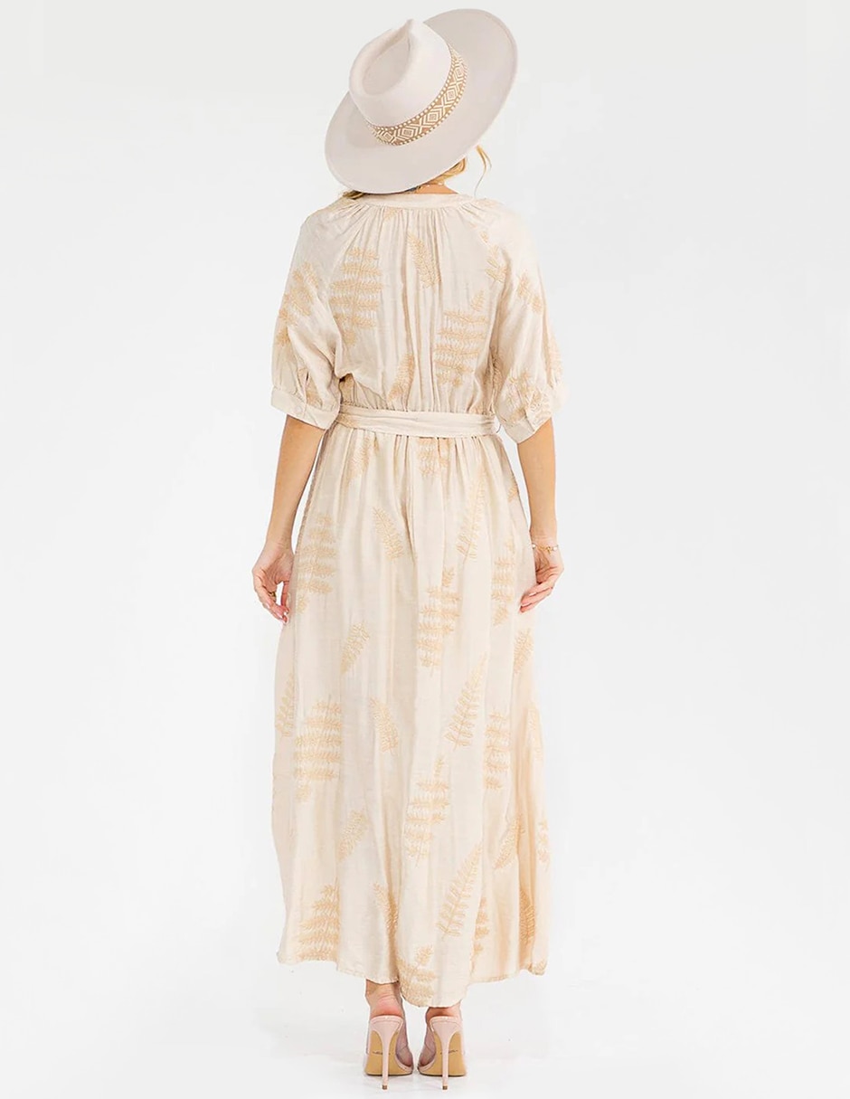 Vestido largo casual para mujer 4