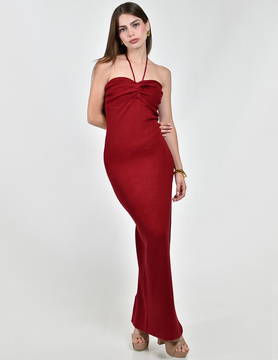 Vestido largo casual para mujer 4