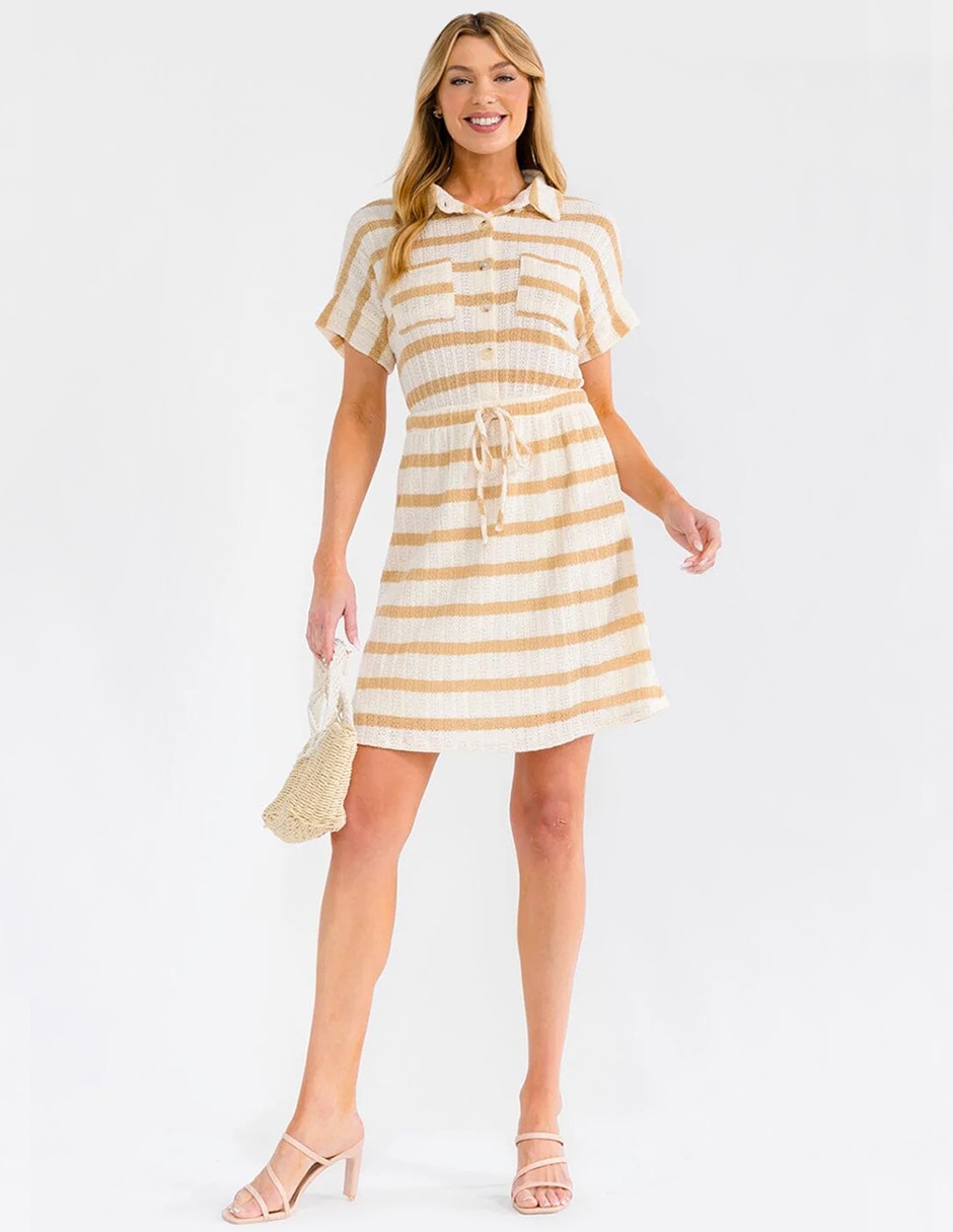 Vestido corto casual para mujer 2