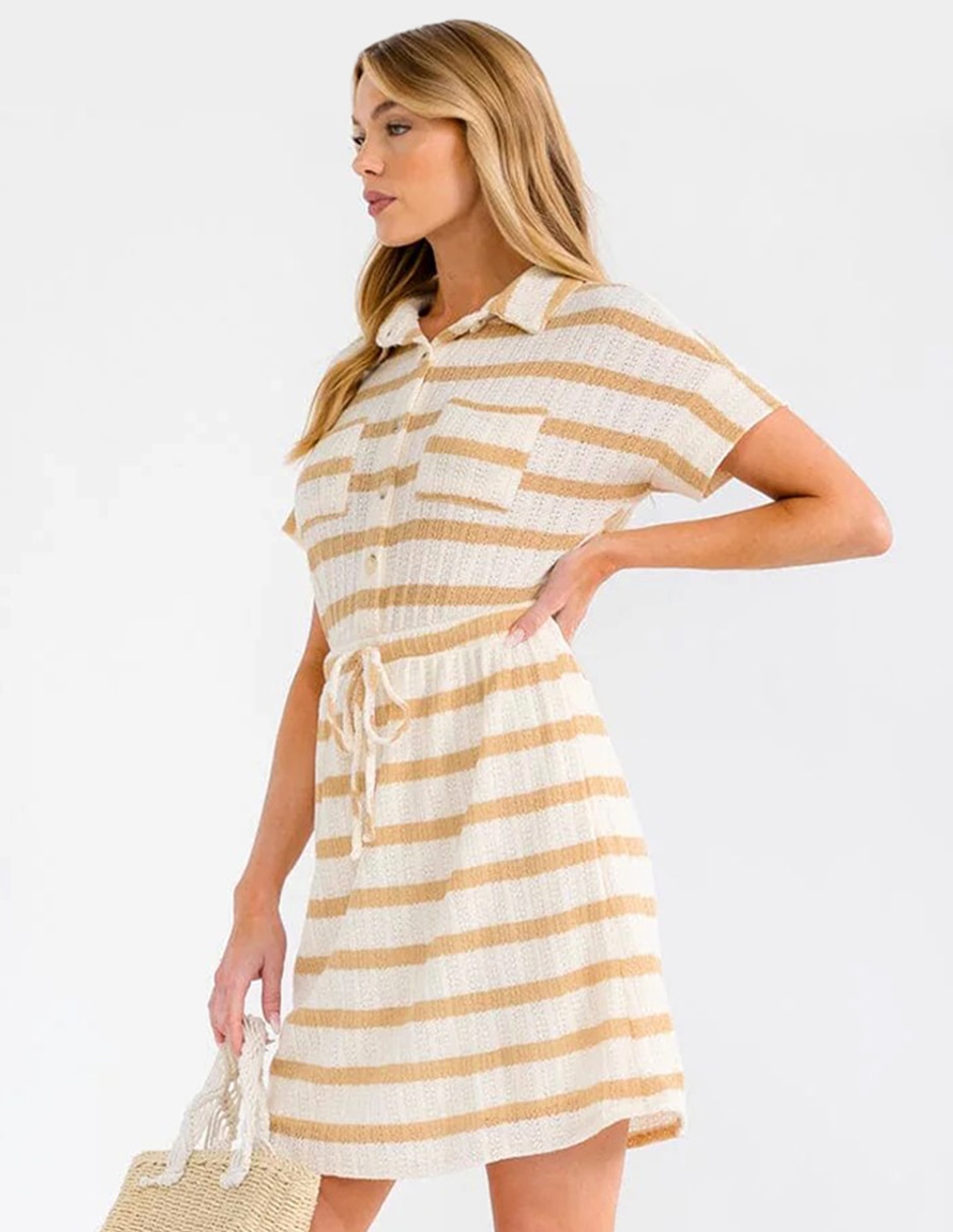 Vestido corto casual para mujer 4