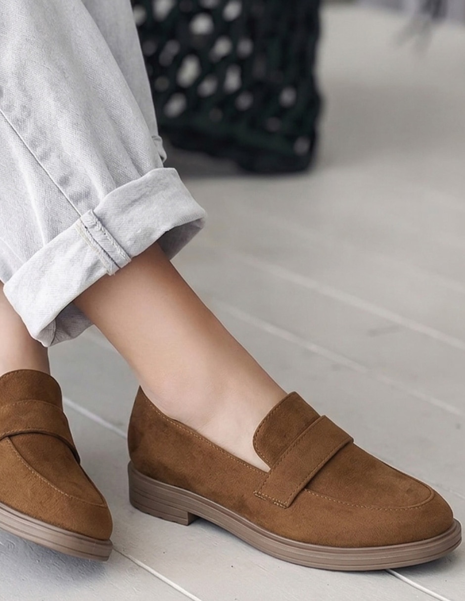 Zapato A temporal de Gamuza para mujer 7