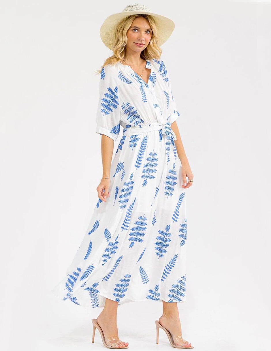 Vestido largo casual para mujer 2
