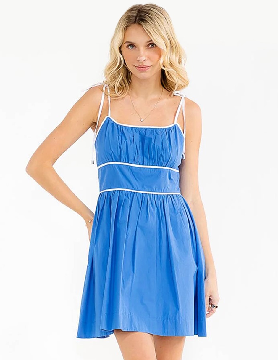 Vestido corto casual para mujer