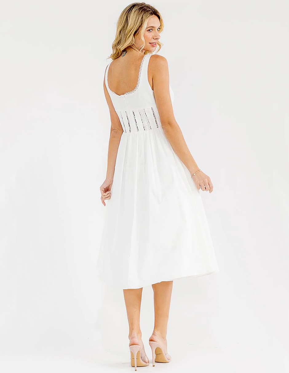Vestido midi casual para mujer 2