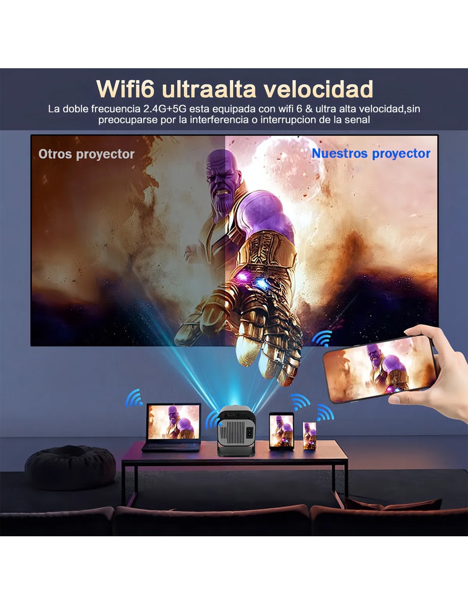 Proyector Petukita Box HY320 Pro