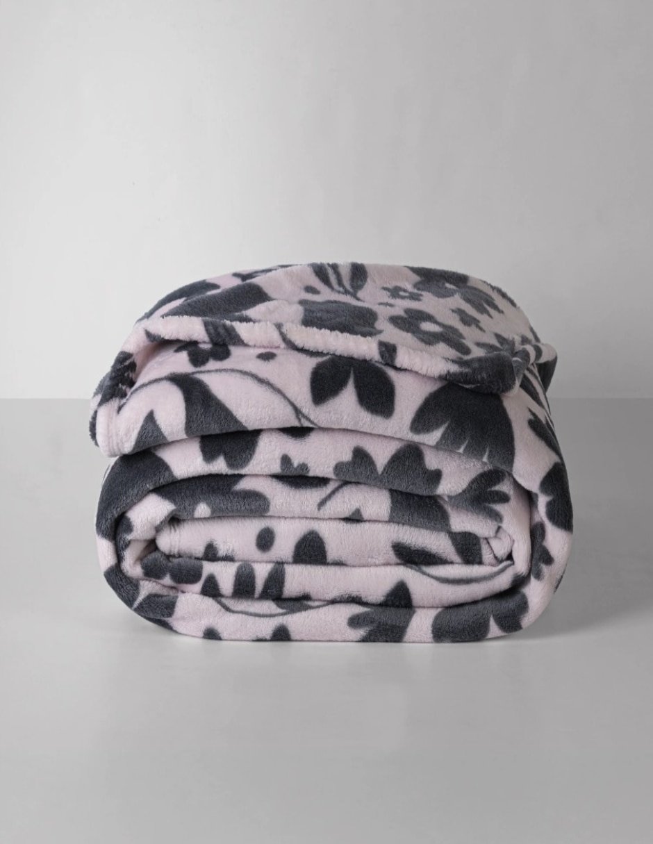 Cobertor estampado floral 5