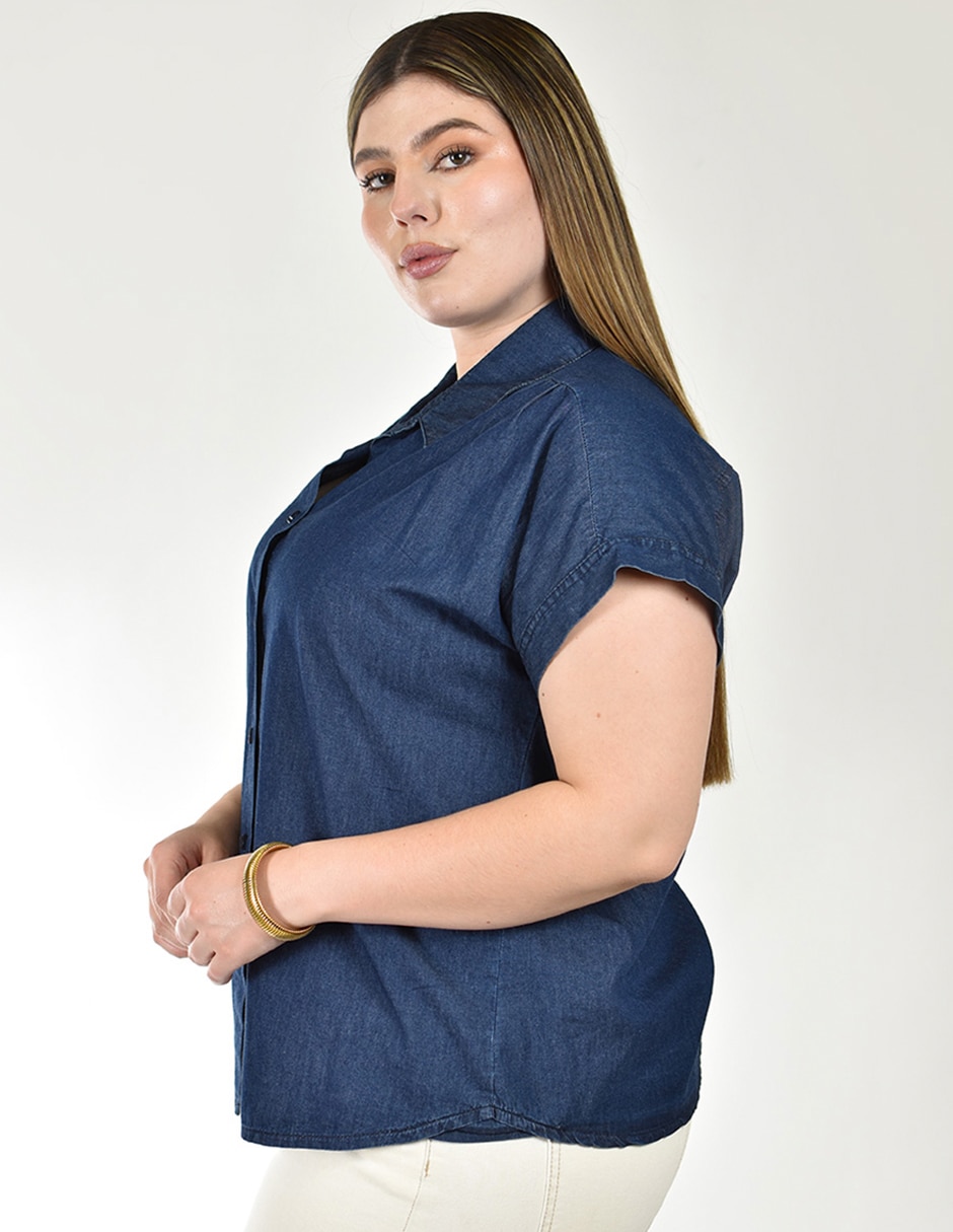 Blusa manga corta para mujer 2