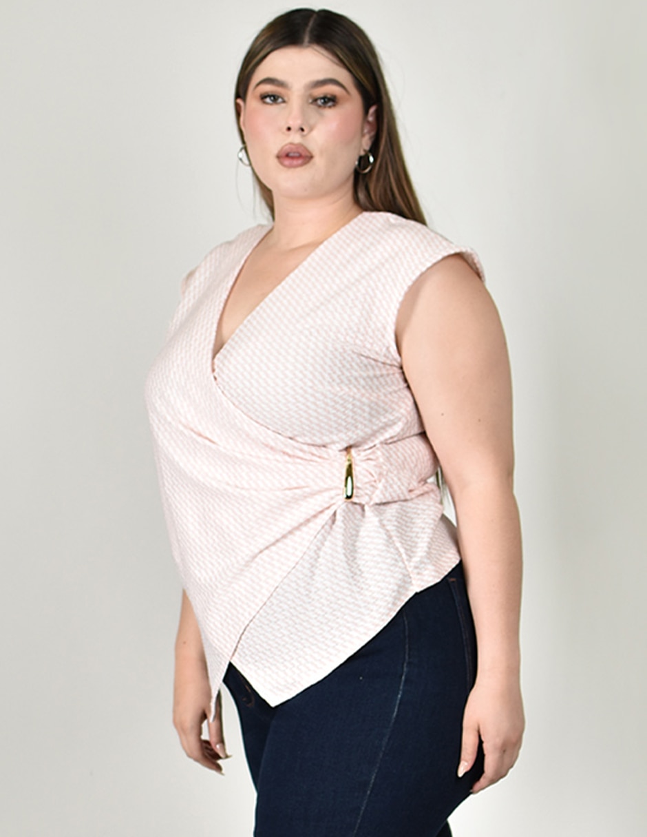 Blusa manga corta para mujer 2