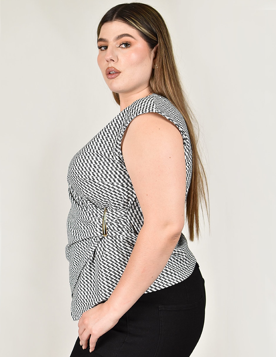 Blusa manga corta para mujer 2