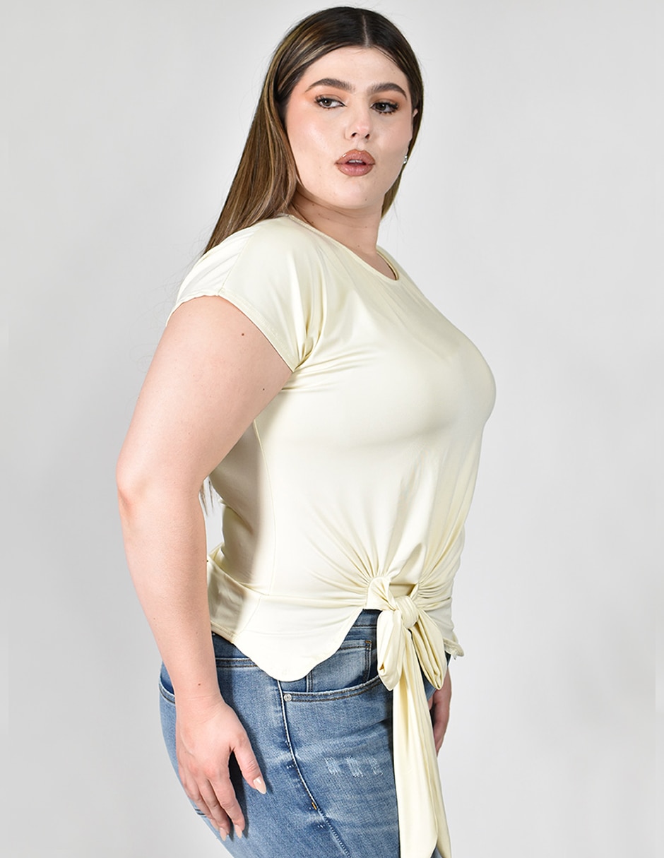 Blusa manga corta para mujer 2
