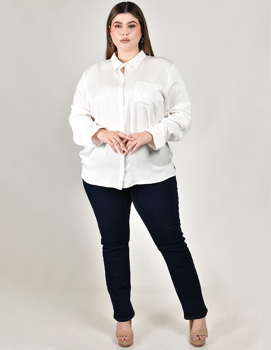 Blusa manga larga para mujer 4