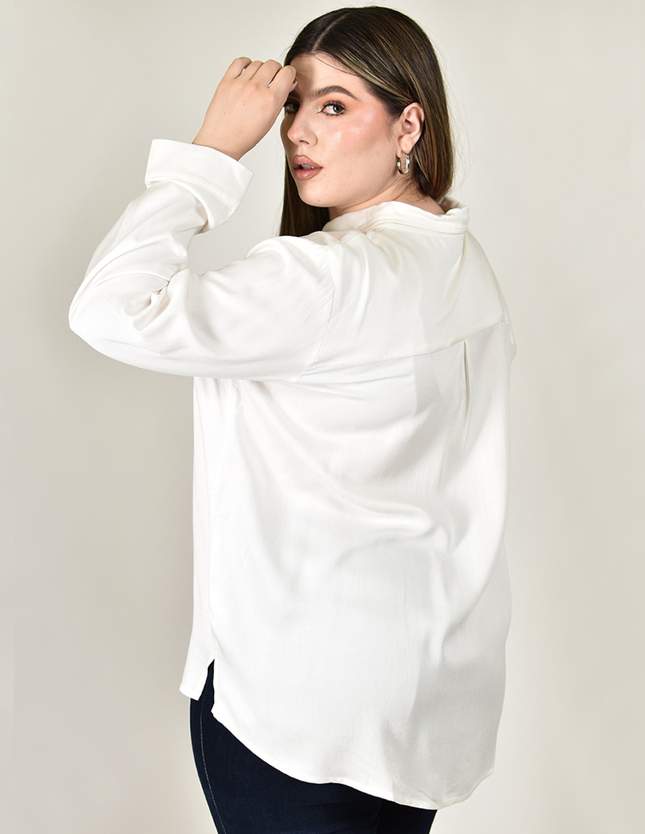 Blusa manga larga para mujer 5