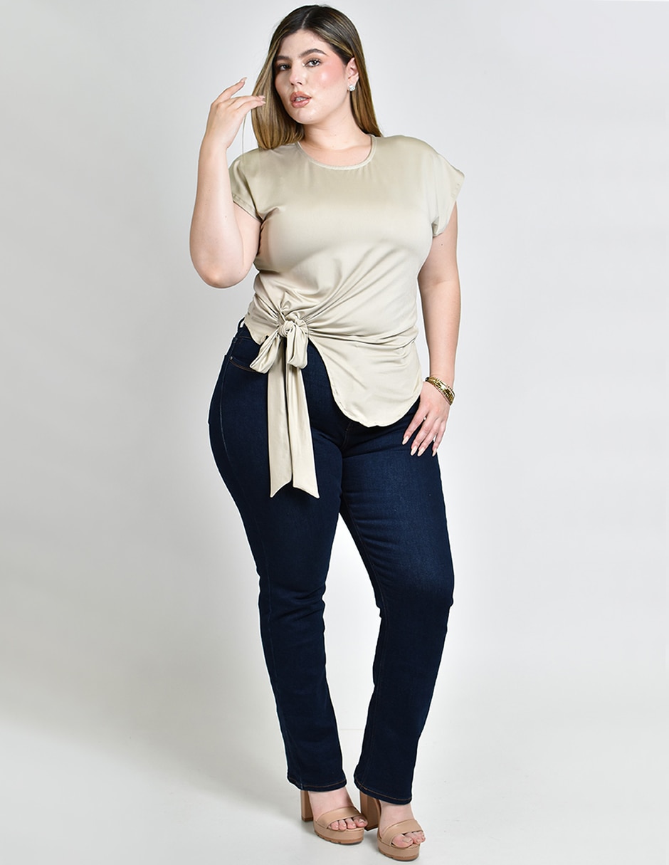 Blusa manga corta para mujer 3