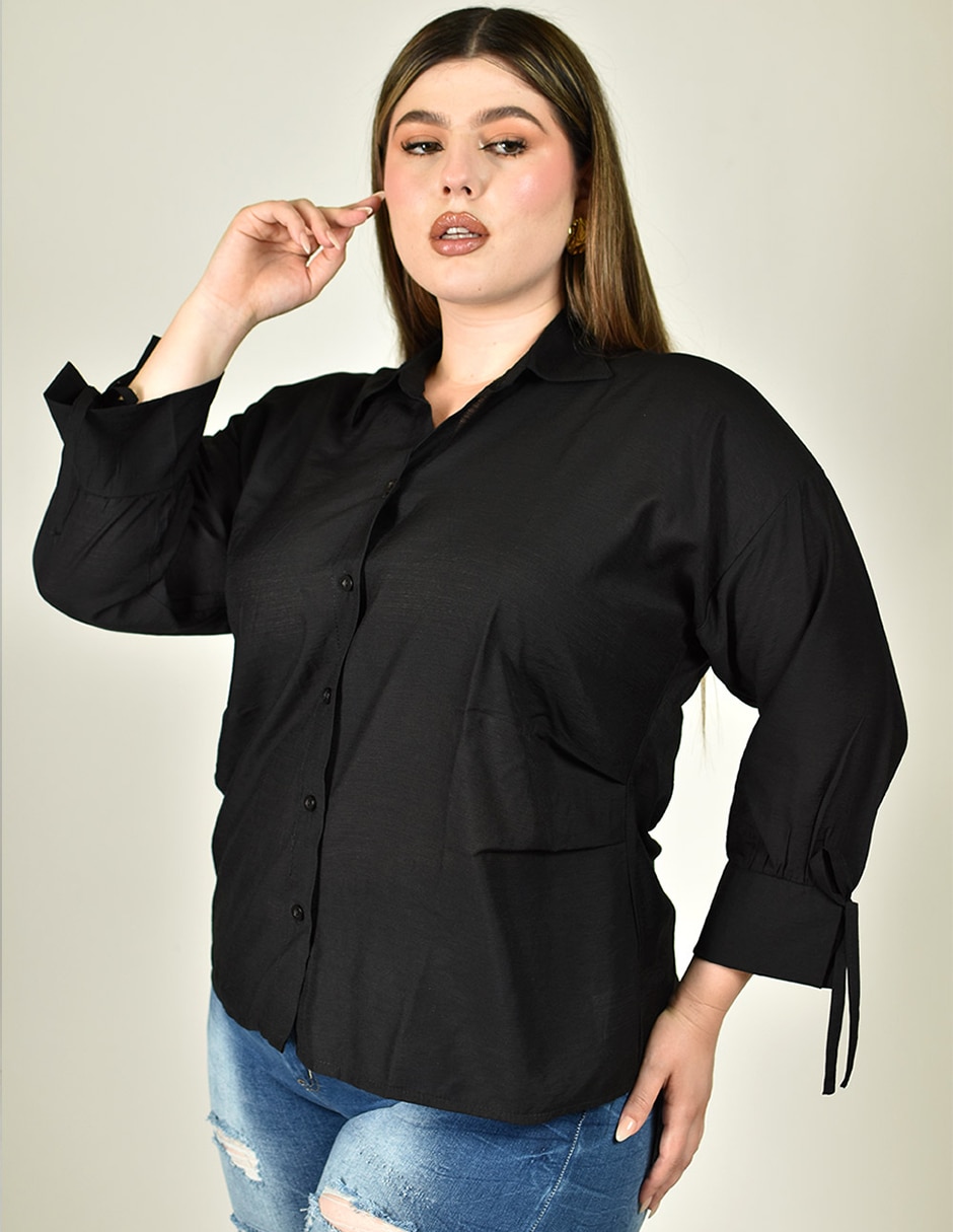Blusa manga 3/4 para mujer 3