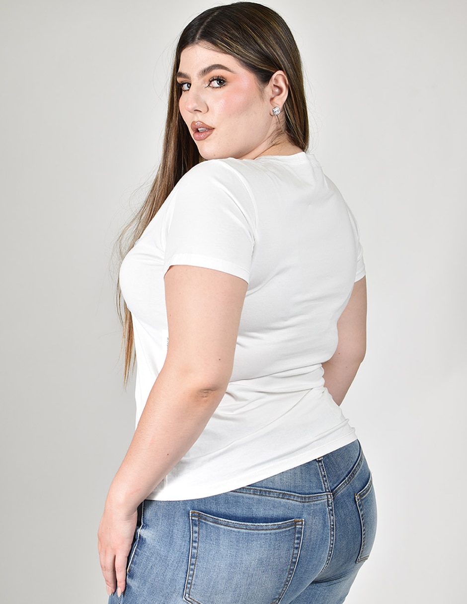 Blusa manga corta para mujer 6