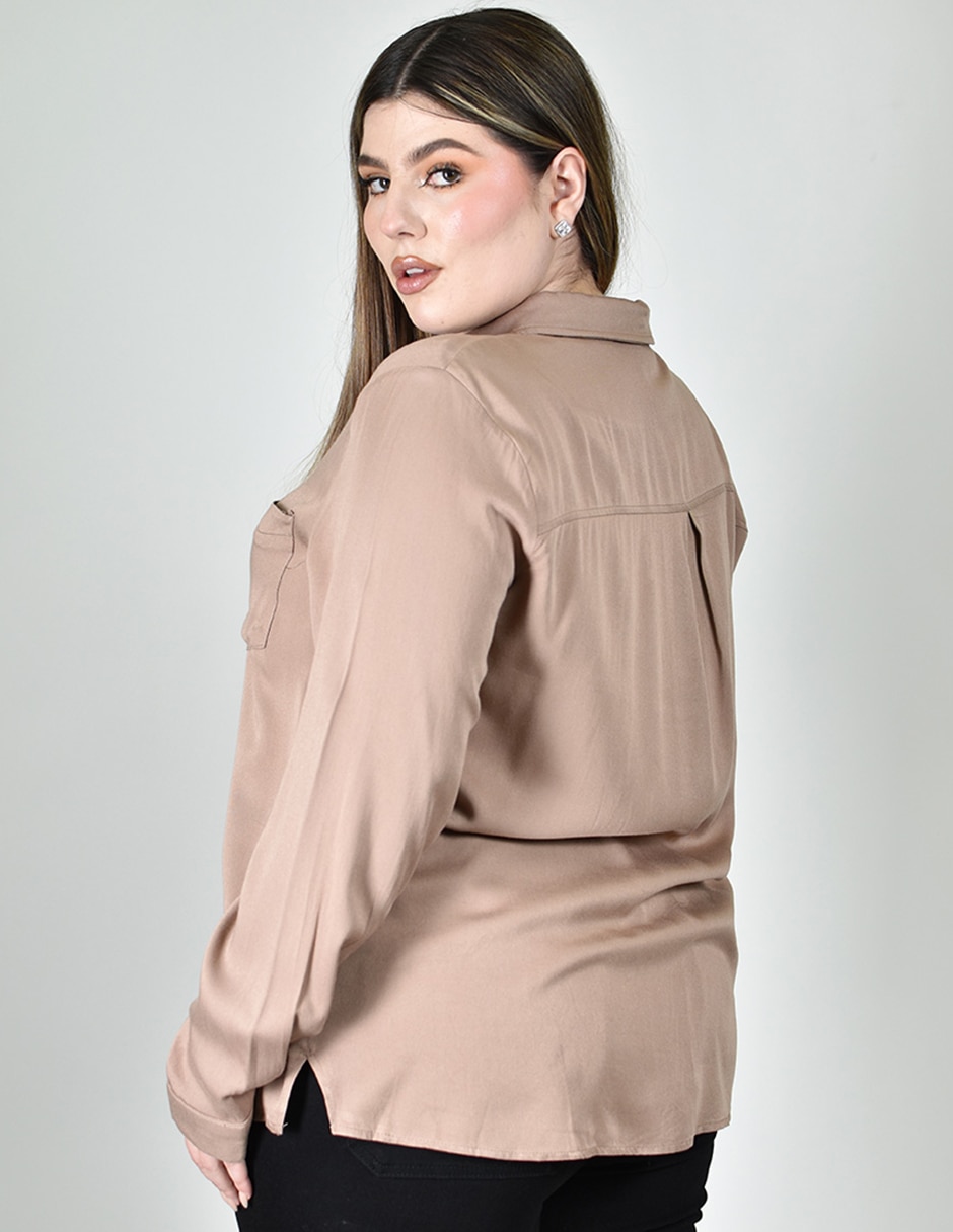 Blusa manga larga para mujer 5