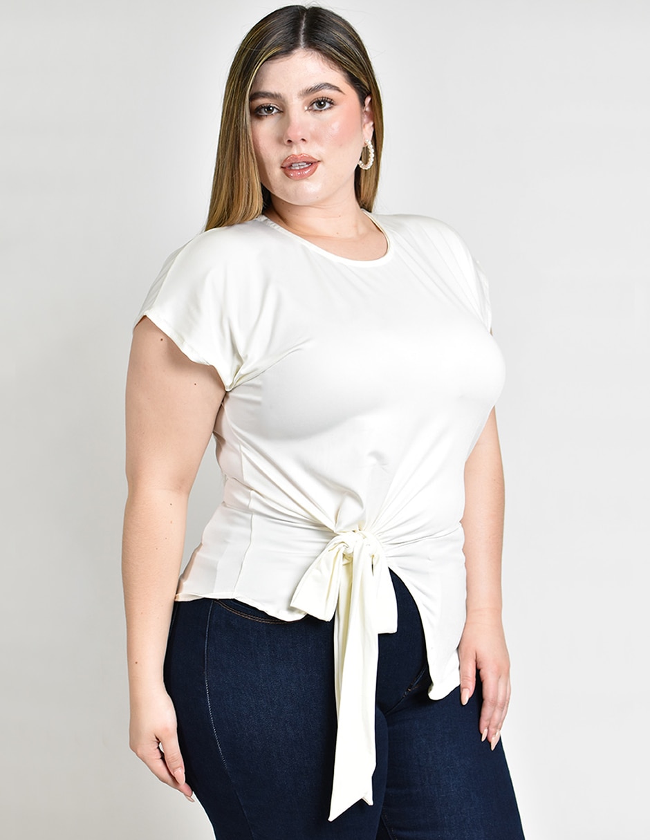Blusa manga corta para mujer 2