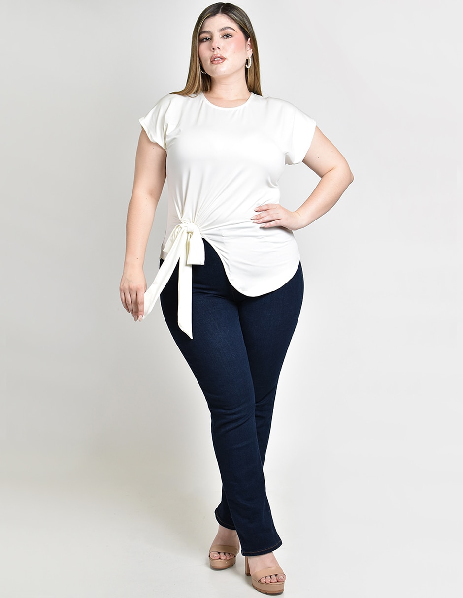 Blusa manga corta para mujer 3