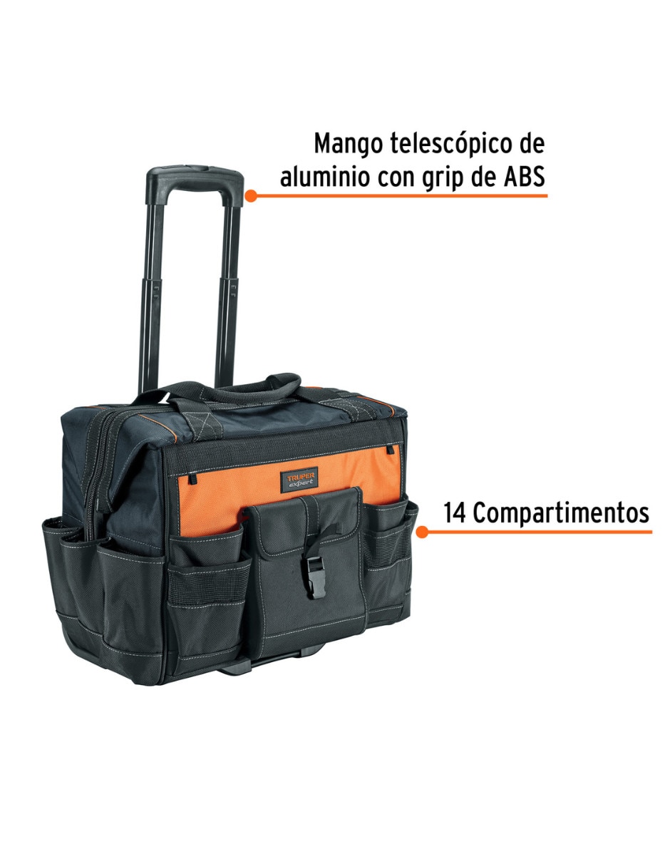 Caja de herramientra Truper 15 compartimentos