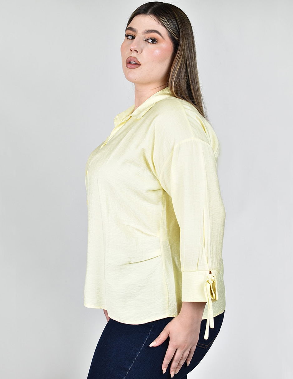 Blusa manga 3/4 para mujer 2