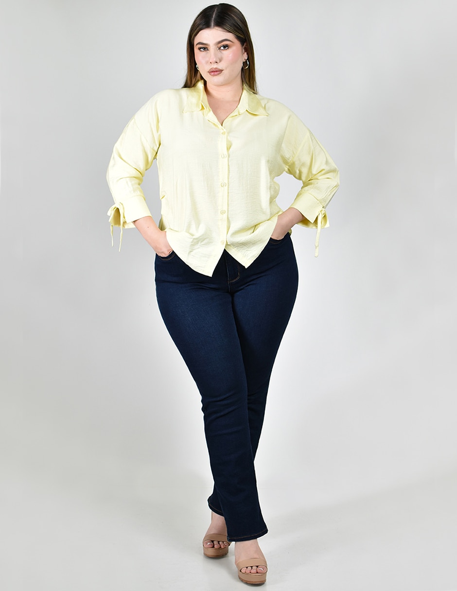 Blusa manga 3/4 para mujer 4