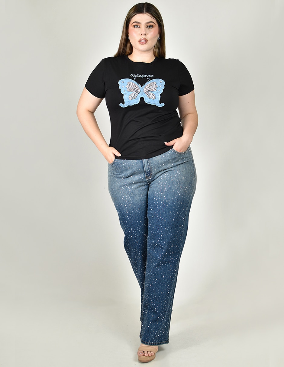 Blusa manga corta para mujer 3