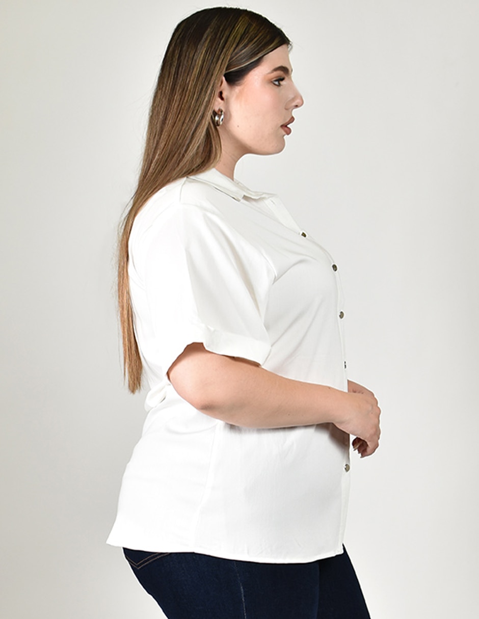 Blusa manga corta para mujer 2