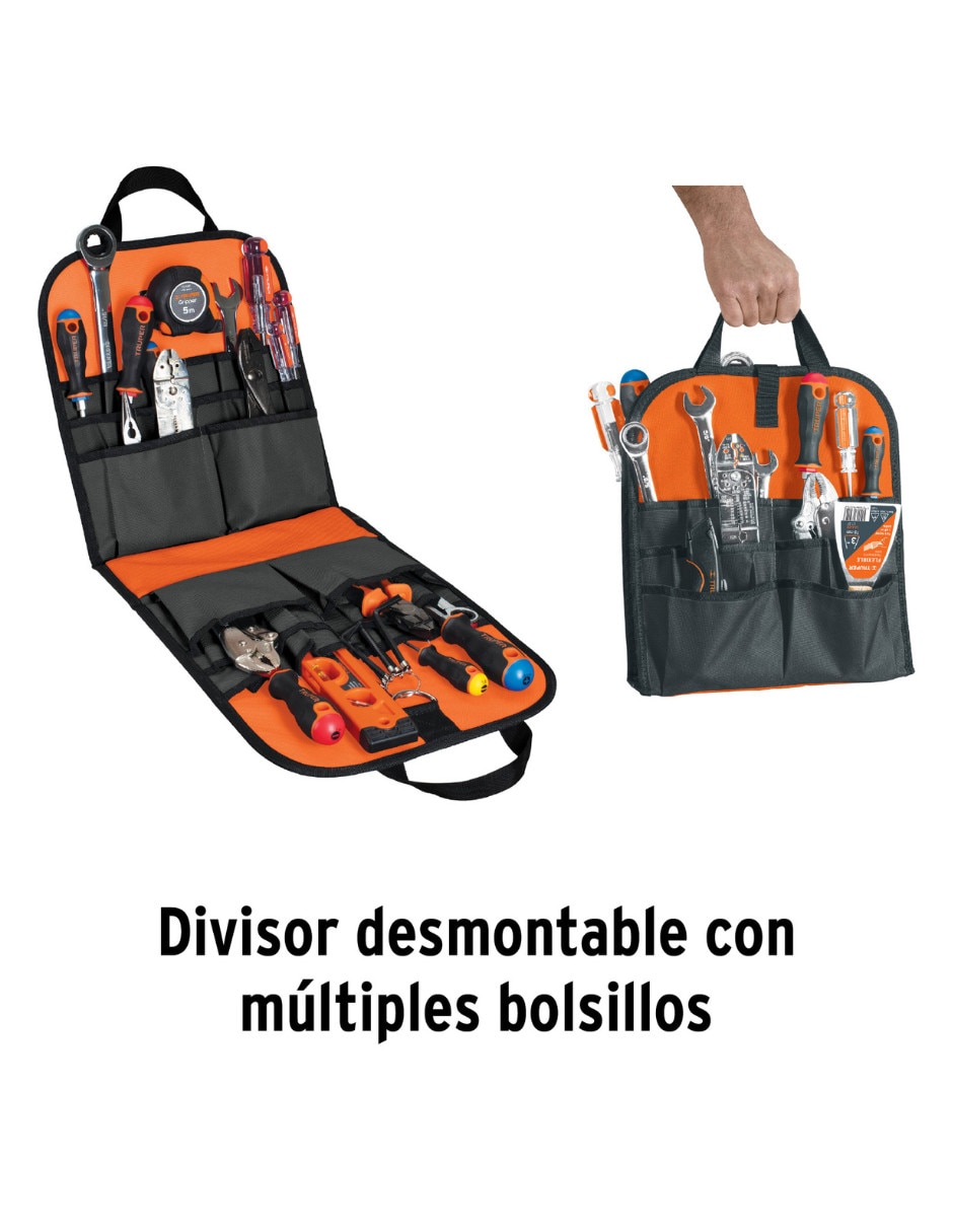 Mochila de herramientas Truper 30 compartimentos