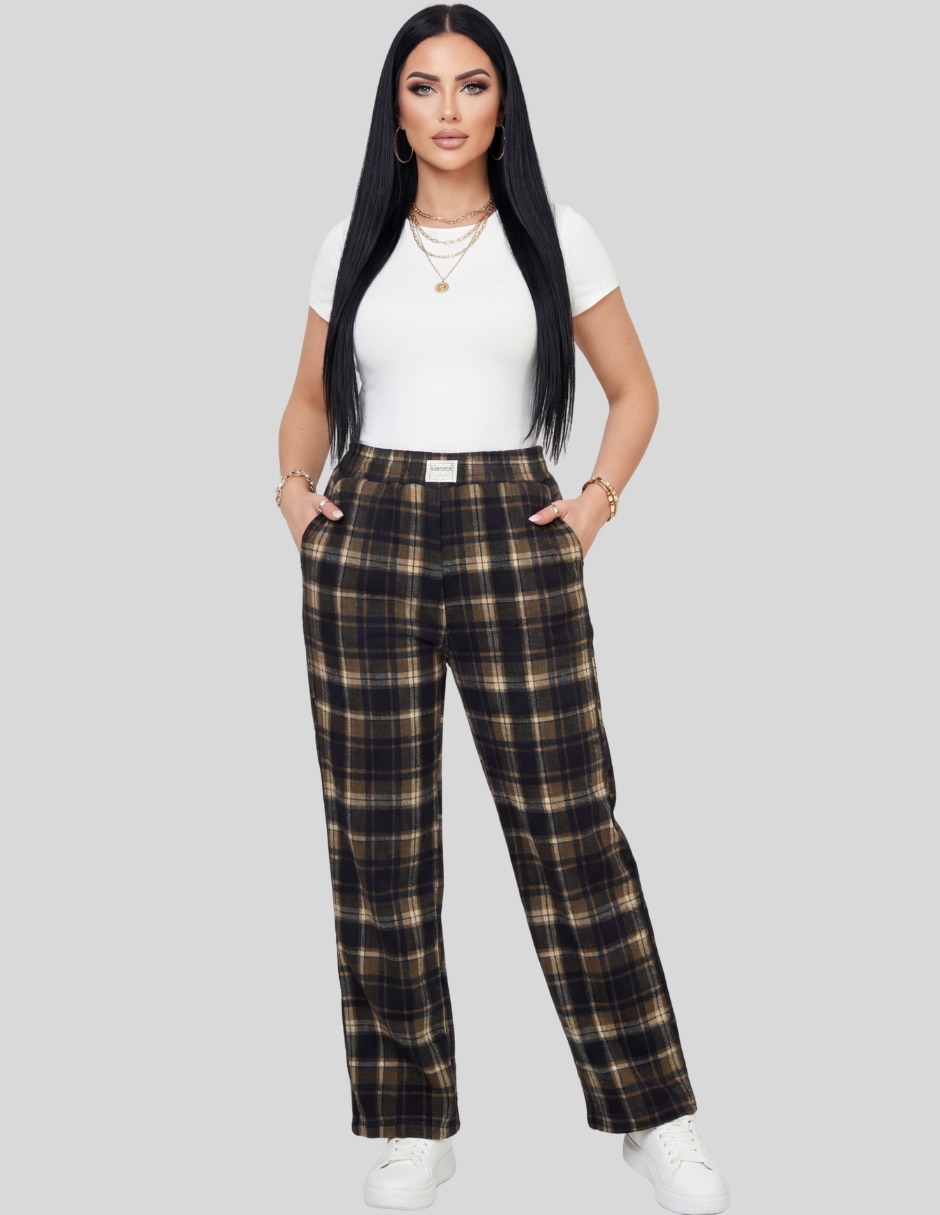 Pantalón amplio para mujer 8