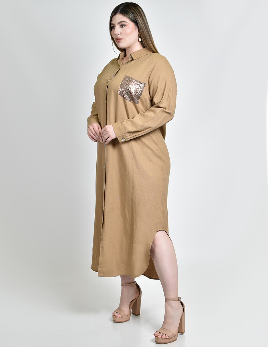 Vestido midi casual para mujer 2