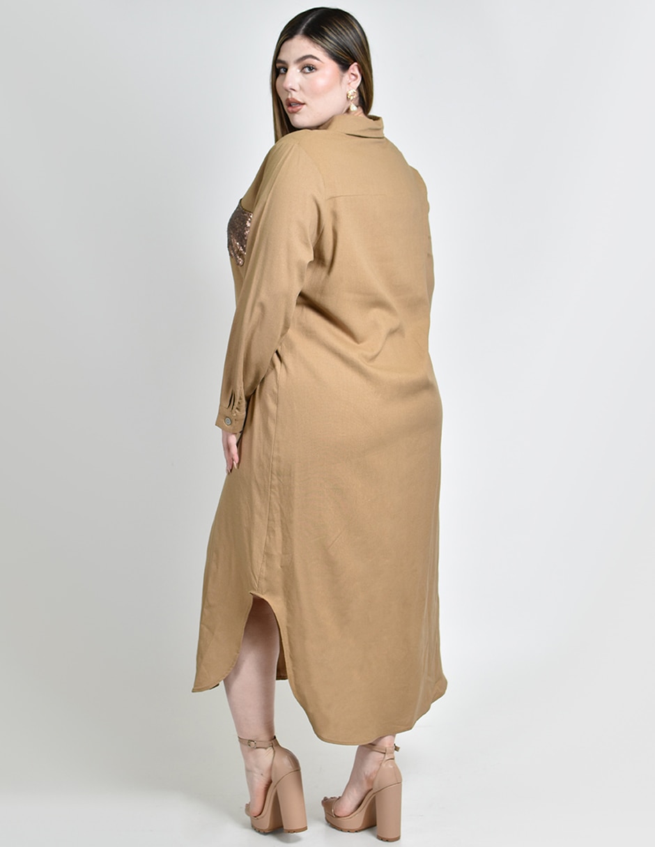 Vestido midi casual para mujer 3