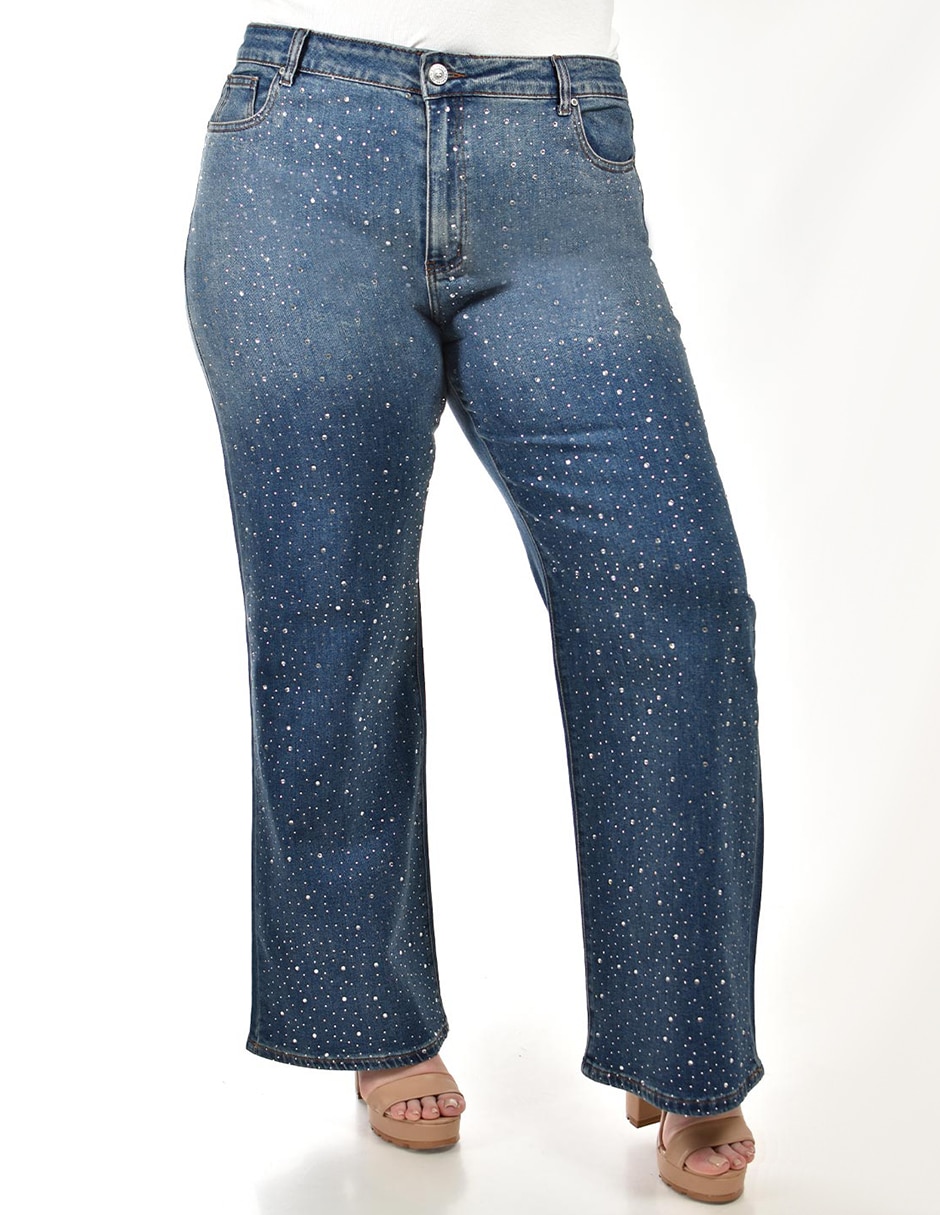Jeans wide leg Roman Fashion para mujer