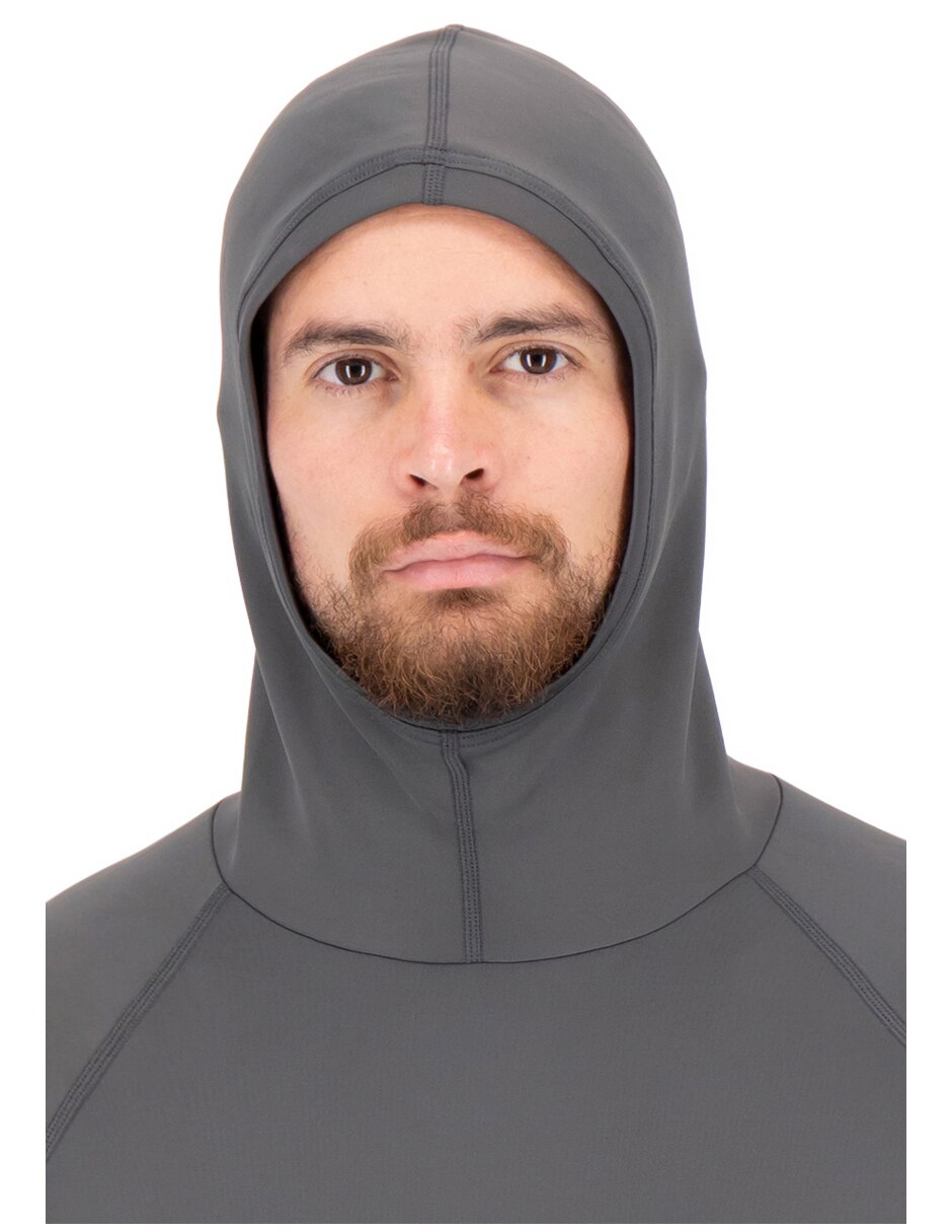 Sudadera Voltaica Hoodie Max Antracite con bolsa canguro para hombre
