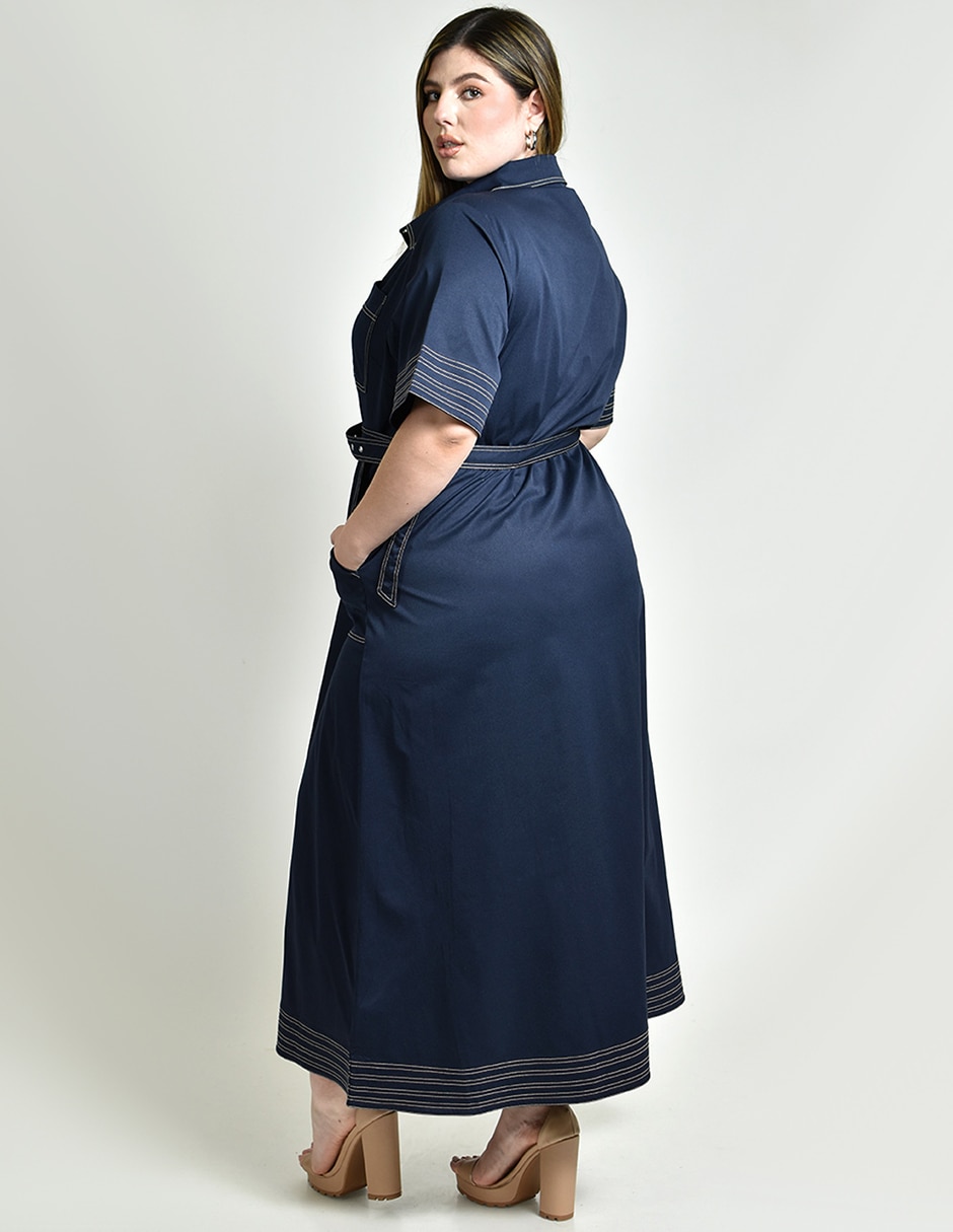 Vestido largo casual para mujer 2