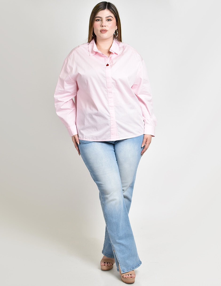 Blusa manga larga para mujer 7