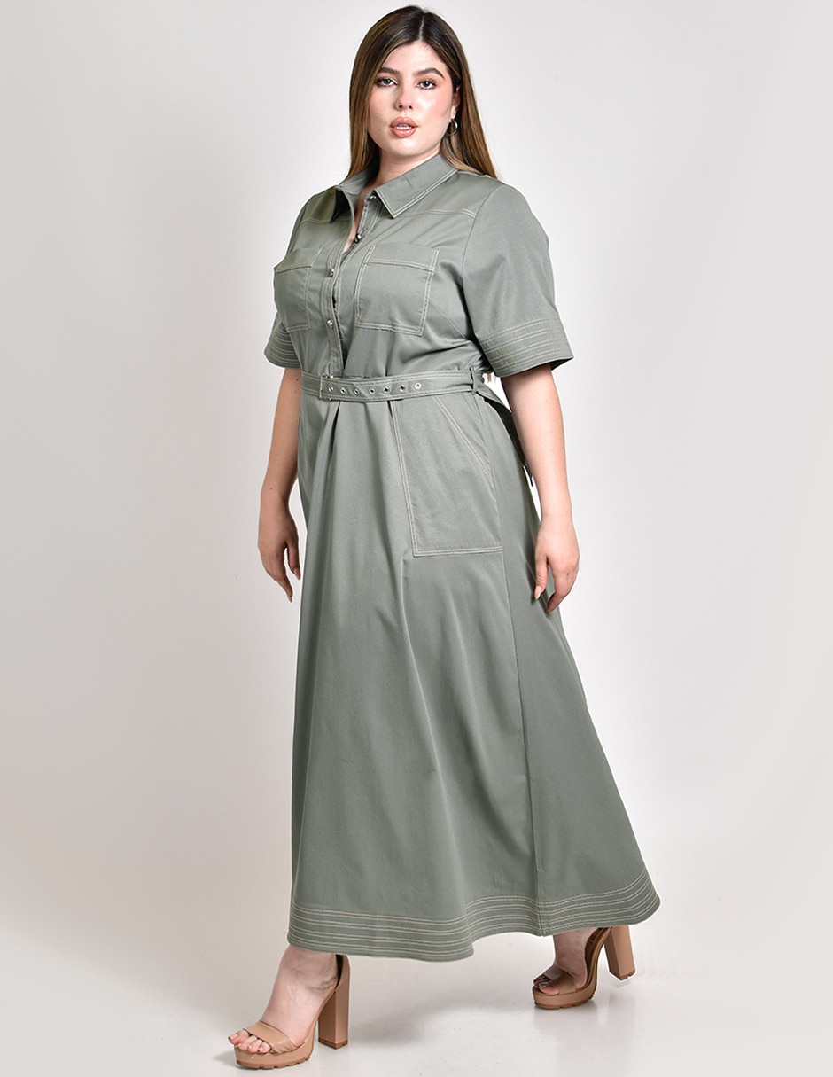 Vestido largo casual para mujer 2