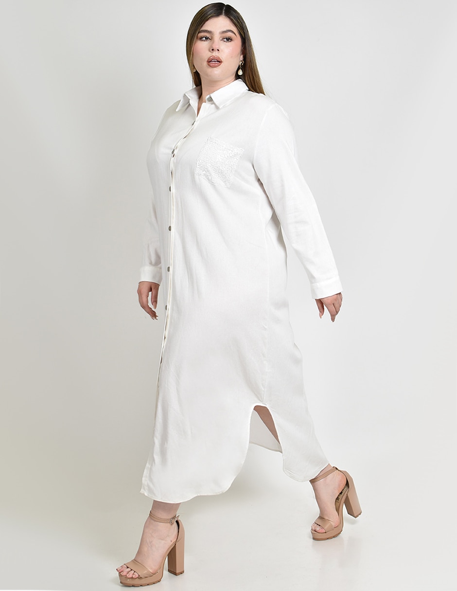 Vestido midi casual Roman Fashion para mujer